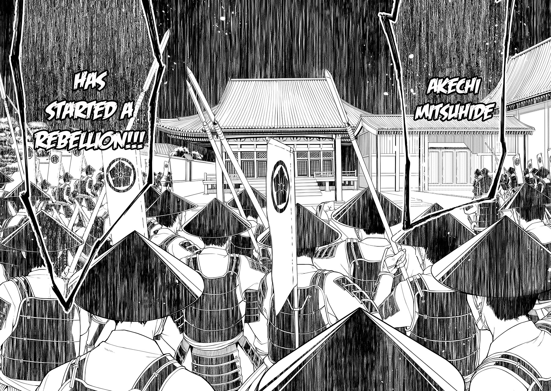 Rengoku ni Warau Chapter 62 page 14 - Chapter 62: Kyoto, Swirling in a Sea of Flames