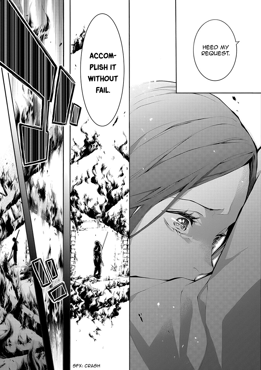 Rengoku ni Warau Chapter 62 page 28 - Chapter 62: Kyoto, Swirling in a Sea of Flames