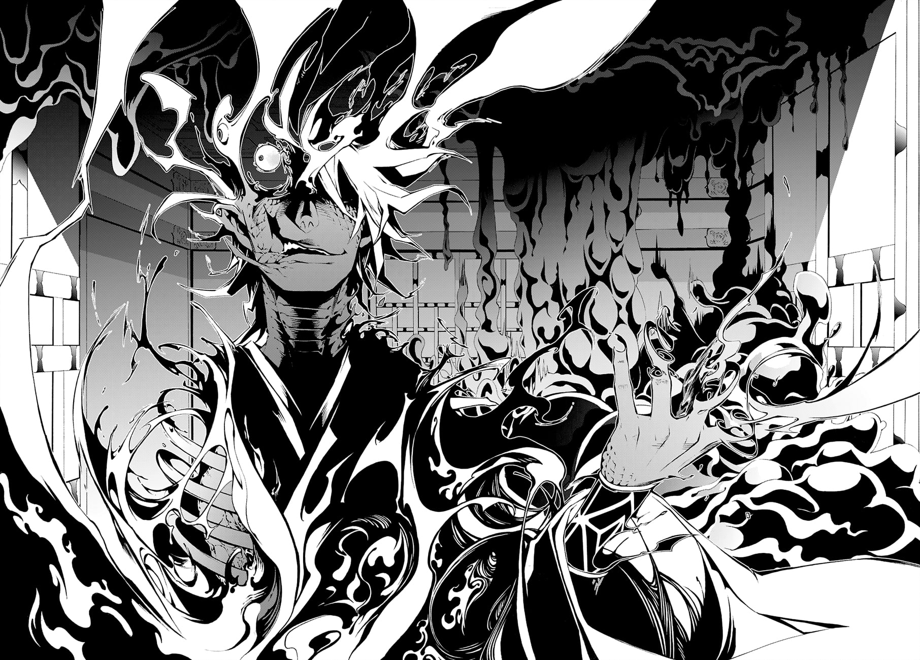 Rengoku ni Warau Chapter 66 page 34 - Chapter 66: The Demon Child, Falling Under the Cloudy Sky