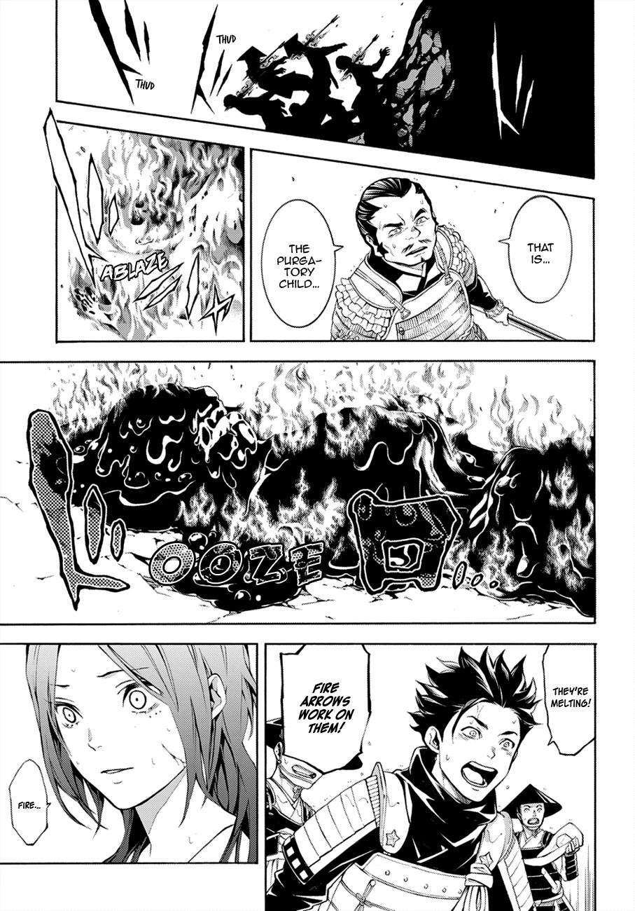 Rengoku ni Warau Chapter 69 page 15 - Chapter 69: The Three Generals, Meeting with Hell