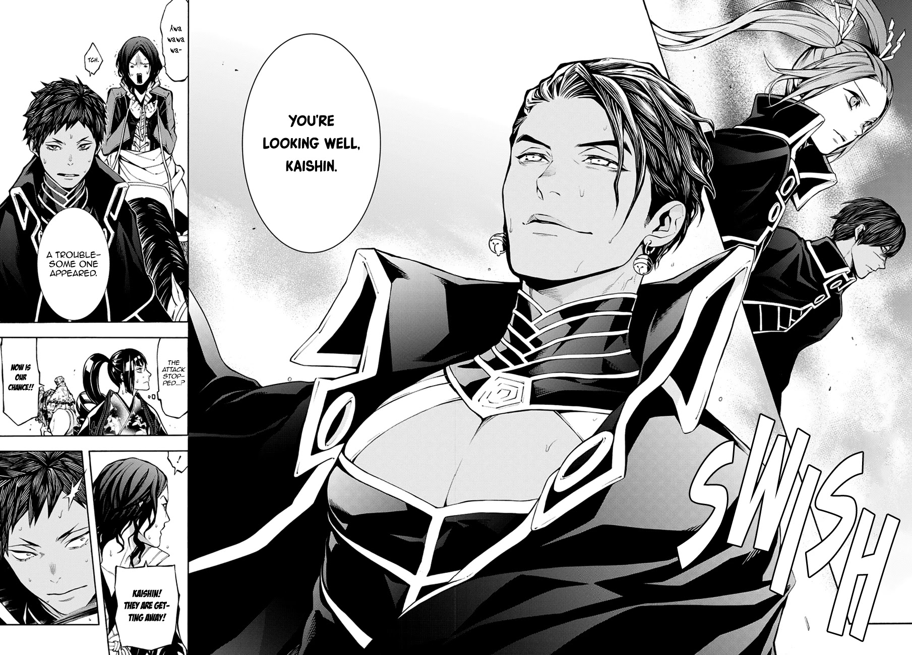 Rengoku ni Warau Chapter 70 page 12 - Chapter 70: The Decisive Battle, Azuchi Castle