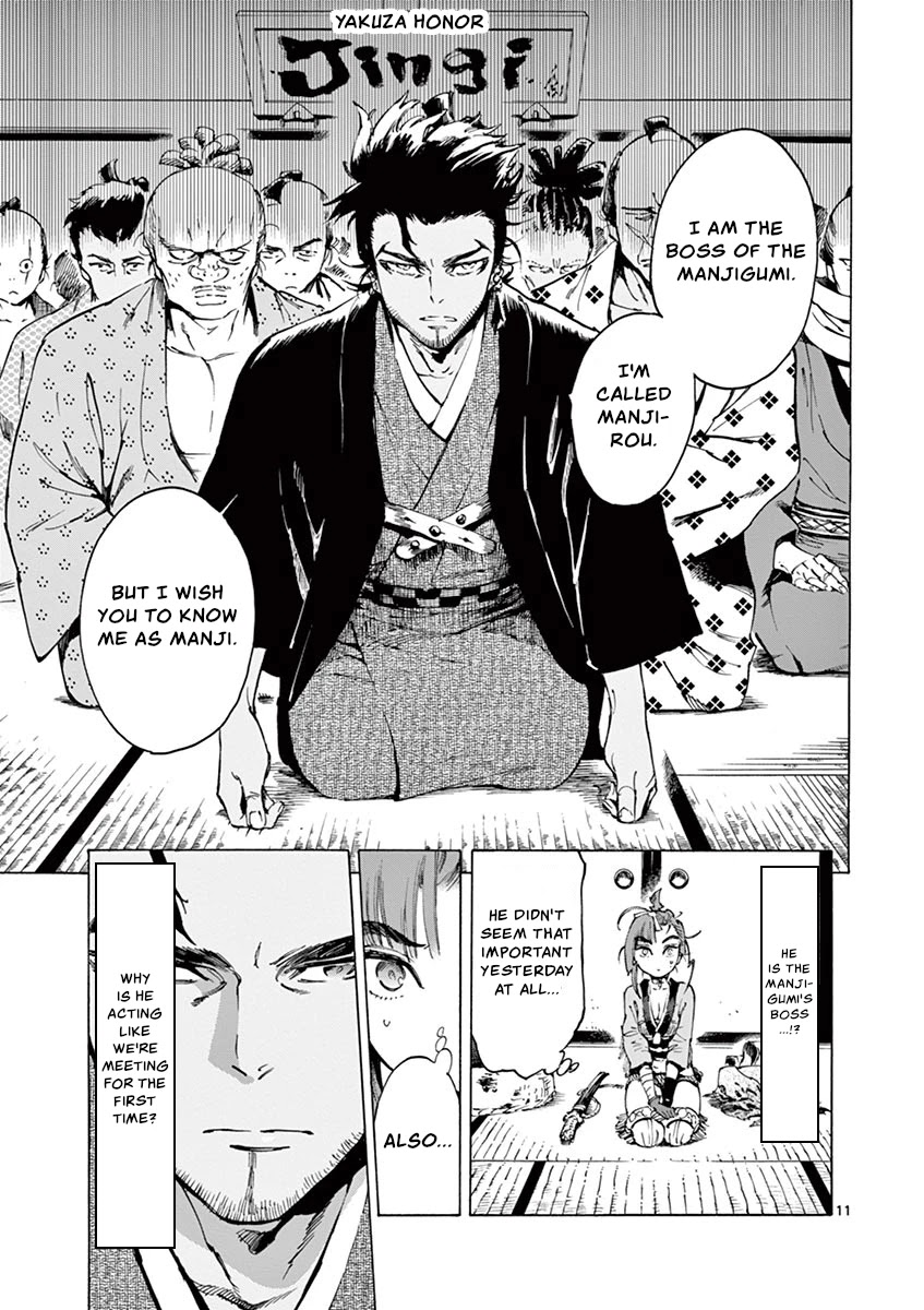 Renjou Desperado Chapter 10 page 11 - Chapter 10: Spider Silk Rendezvous: Second Scene