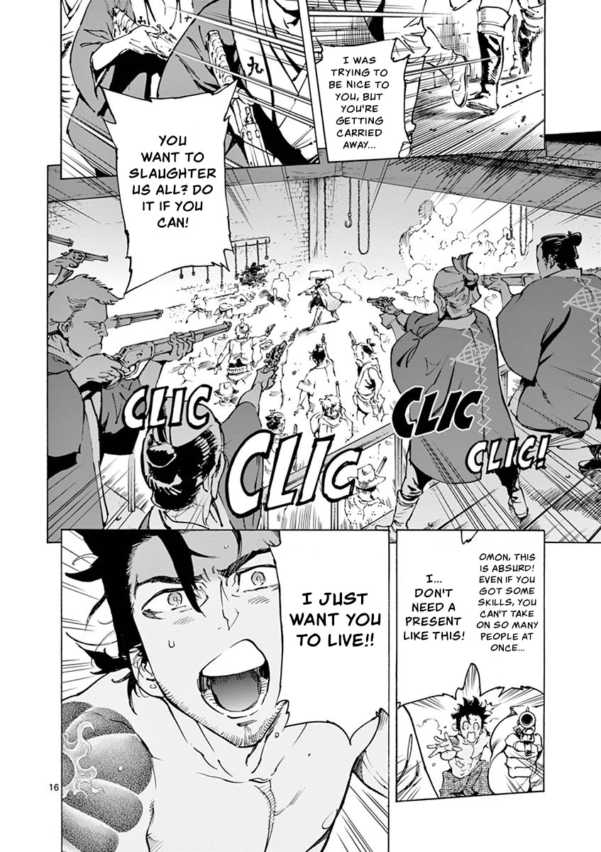 Renjou Desperado Chapter 12 page 16 - Chapter 12: Spider Silk Rendezvous: Final Scene