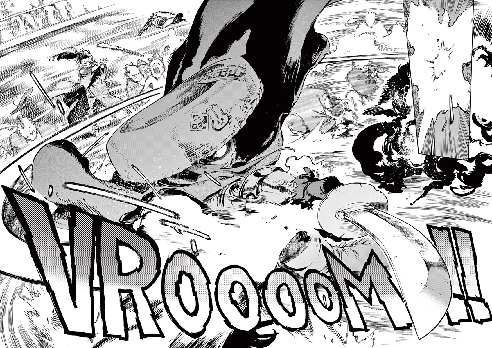 Renjou Desperado Chapter 12 page 20 - Chapter 12: Spider Silk Rendezvous: Final Scene