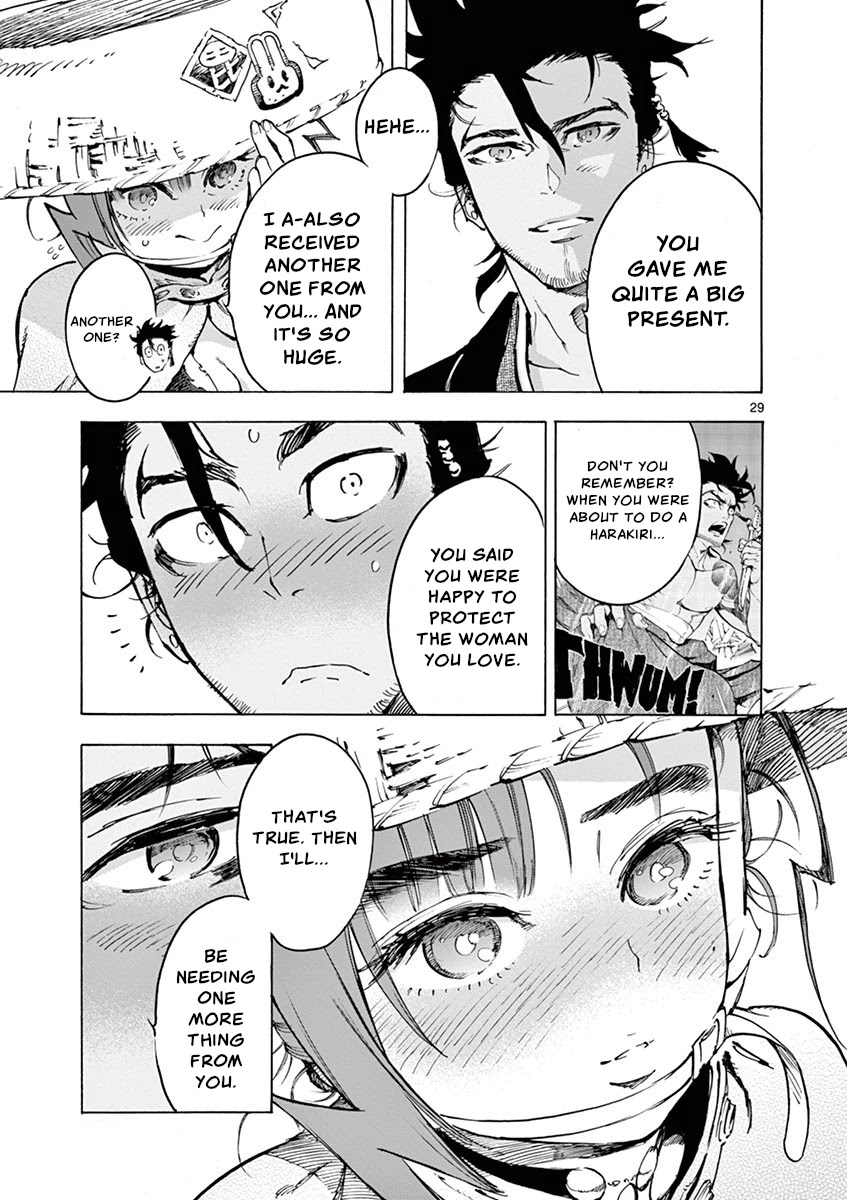 Renjou Desperado Chapter 12 page 28 - Chapter 12: Spider Silk Rendezvous: Final Scene