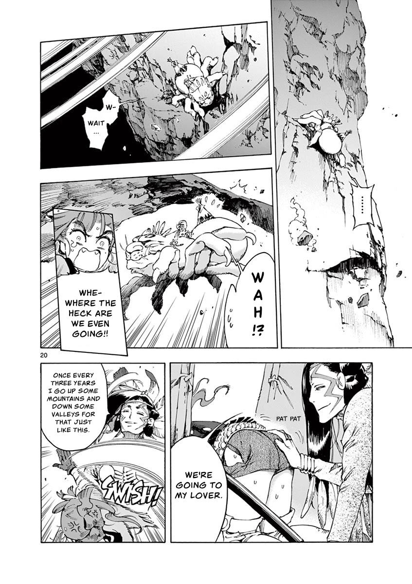 Renjou Desperado Chapter 13 page 22 - Chapter 13: Great Unfinished Girl