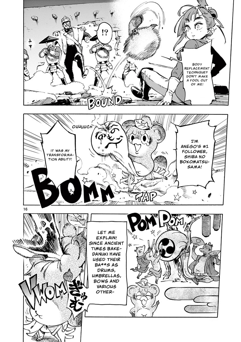 Renjou Desperado Chapter 15 page 16 - Chapter 15: Lovelornness at the Samurai Fort: Second Scene