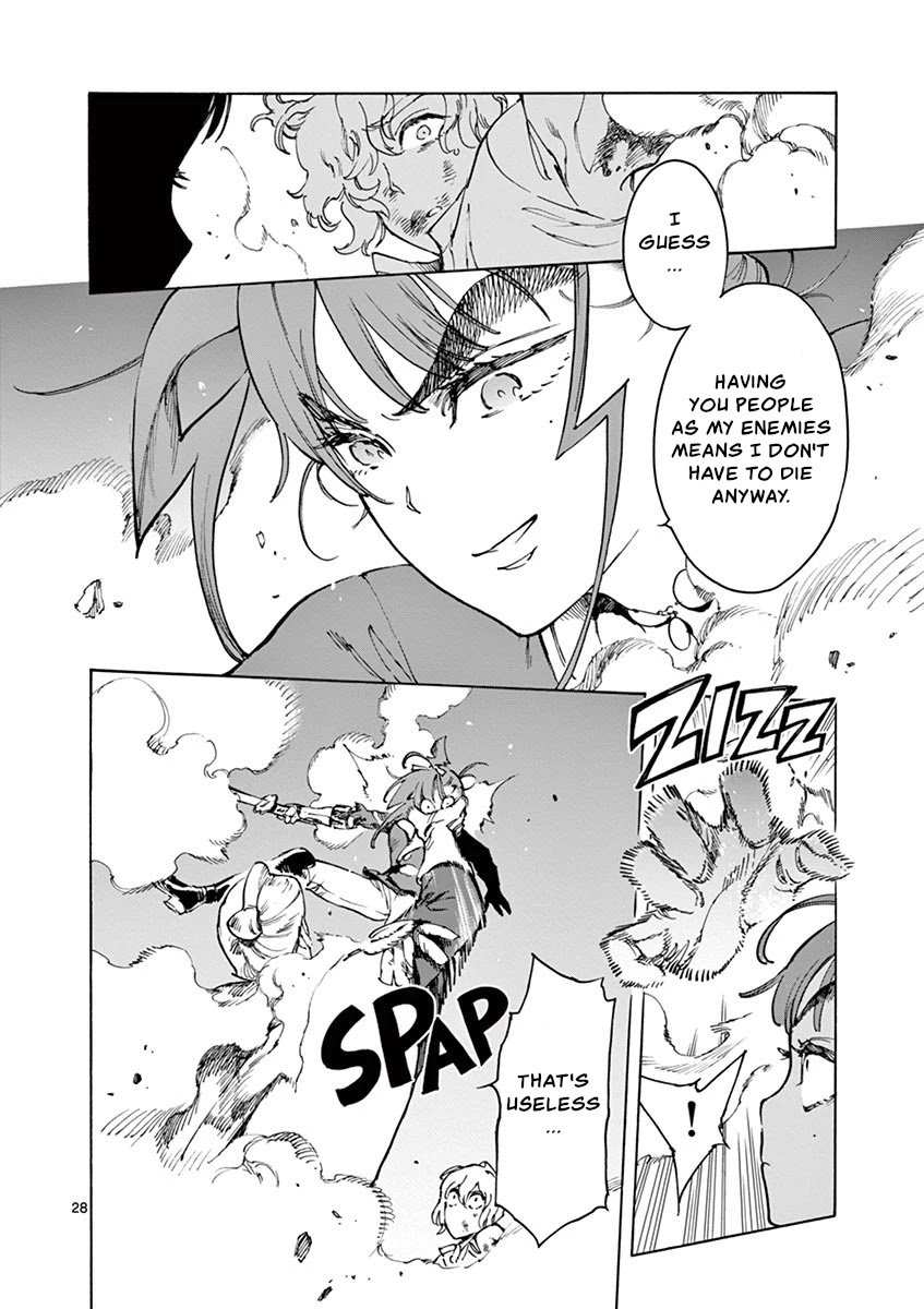 Renjou Desperado Chapter 15 page 28 - Chapter 15: Lovelornness at the Samurai Fort: Second Scene