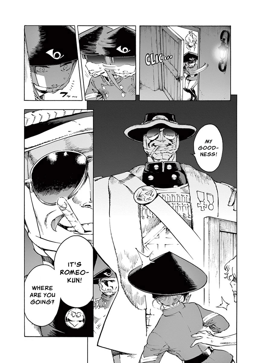 Renjou Desperado Chapter 15 page 9 - Chapter 15: Lovelornness at the Samurai Fort: Second Scene