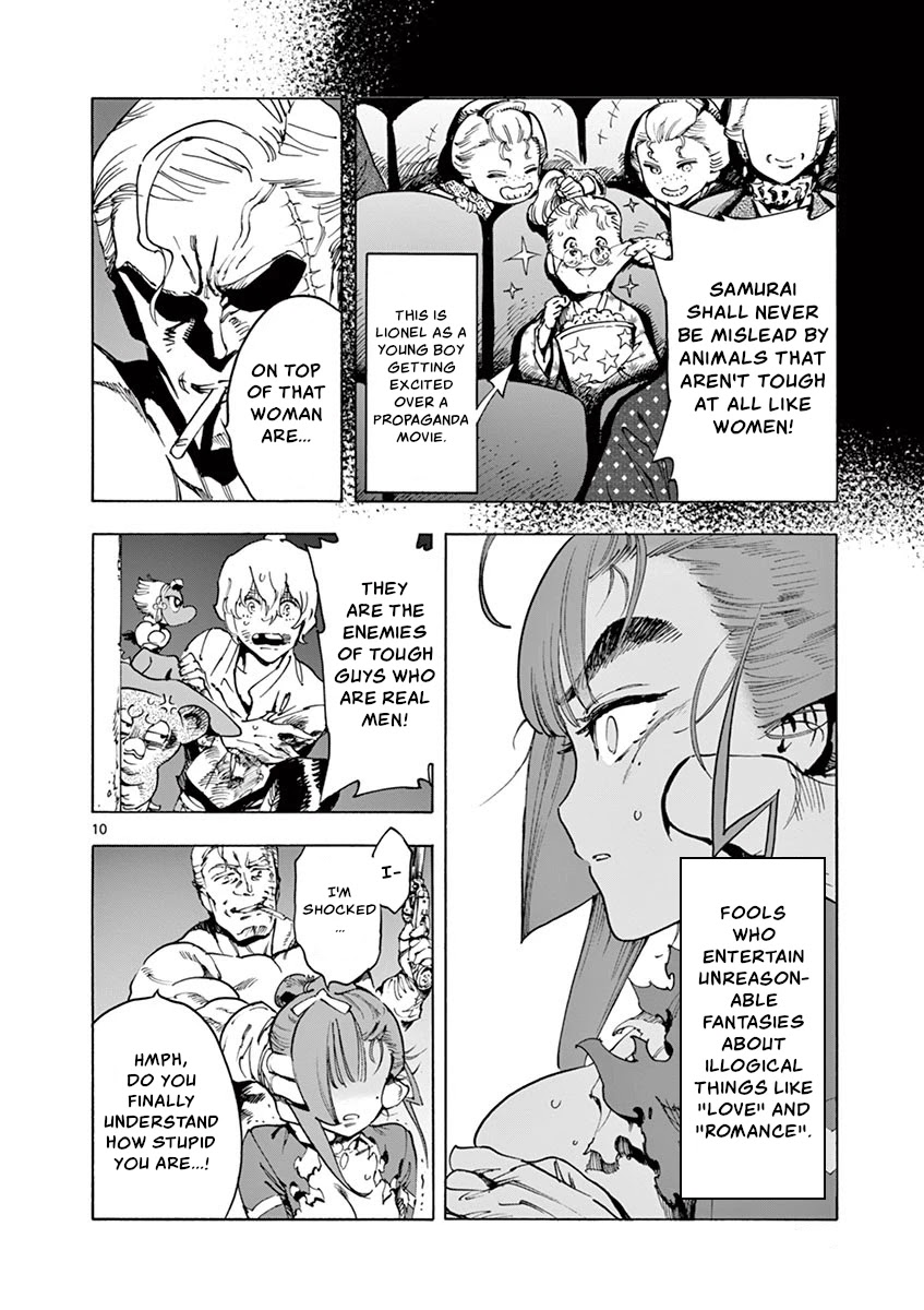 Renjou Desperado Chapter 16 page 10 - Chapter 16: Lovelornness at the Samurai Fort: Final Scene