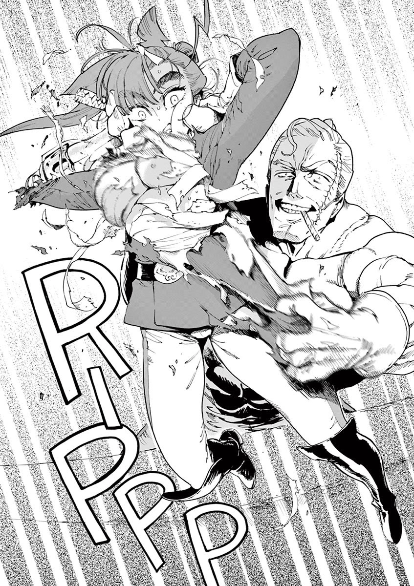 Renjou Desperado Chapter 16 page 5 - Chapter 16: Lovelornness at the Samurai Fort: Final Scene