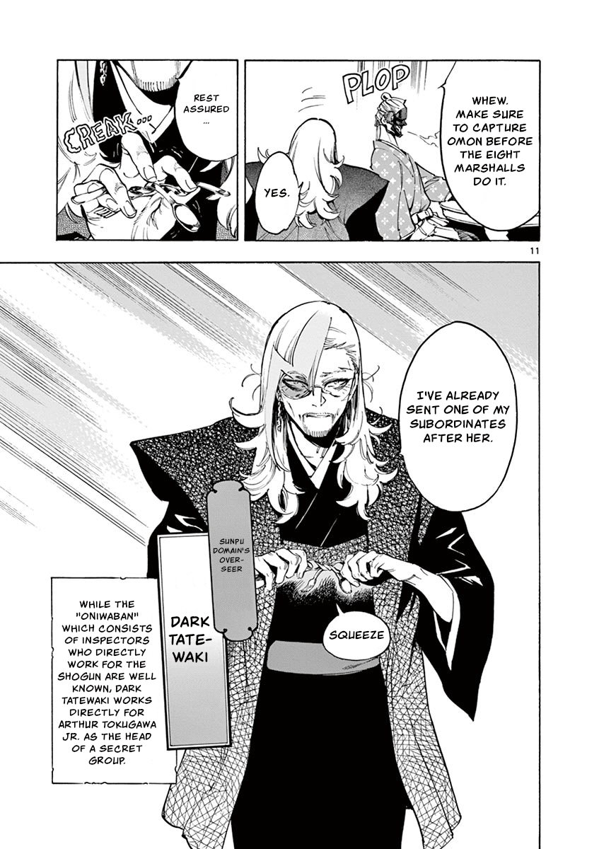 Renjou Desperado Chapter 18 page 11 - Chapter 18: Black-haired Yasha