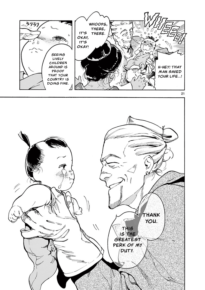 Renjou Desperado Chapter 18 page 21 - Chapter 18: Black-haired Yasha