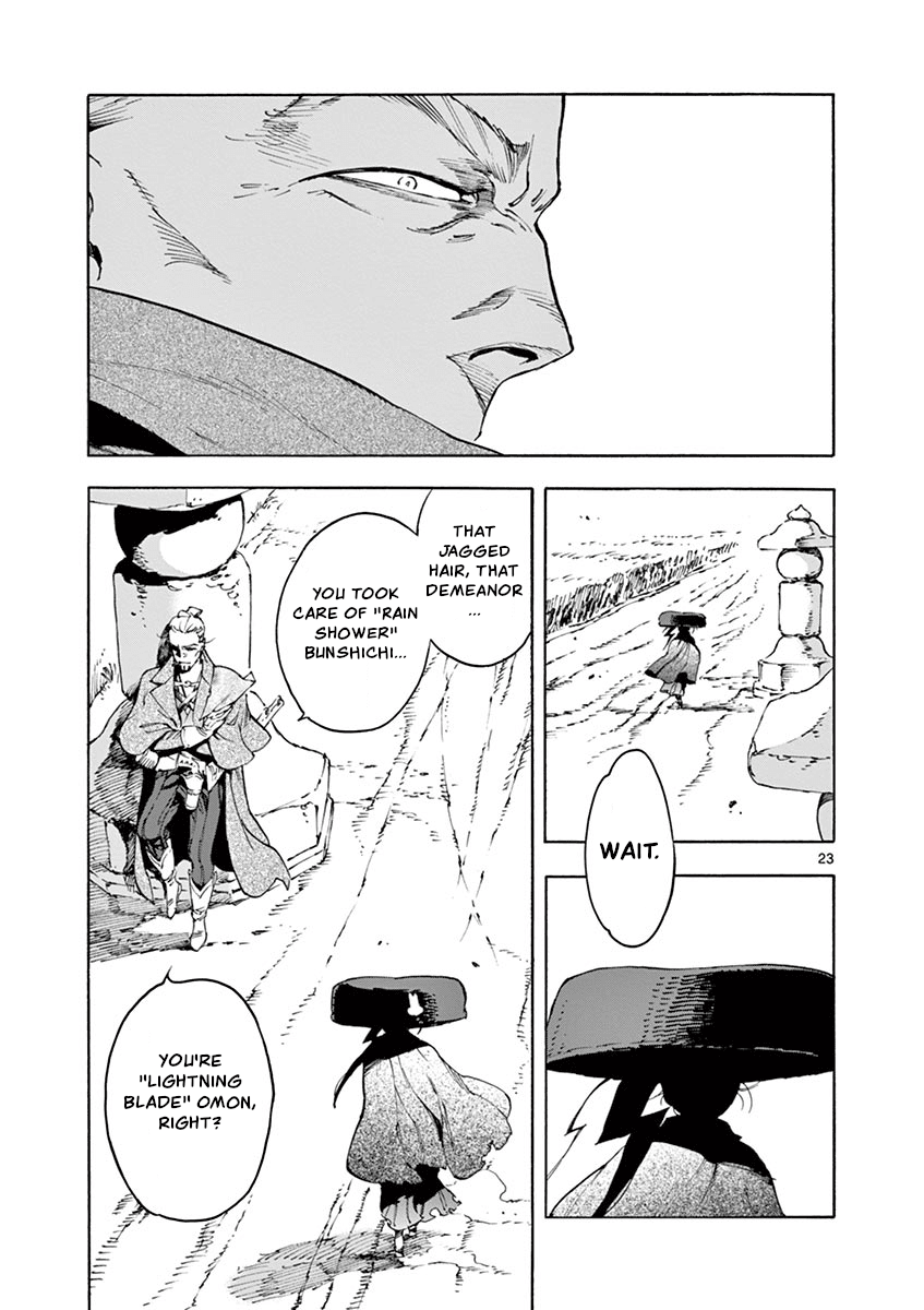 Renjou Desperado Chapter 18 page 23 - Chapter 18: Black-haired Yasha