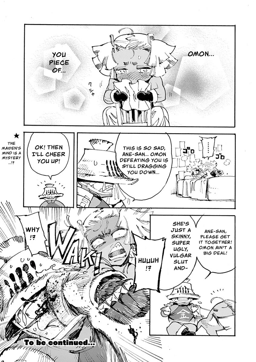 Renjou Desperado Chapter 18 page 34 - Chapter 18: Black-haired Yasha