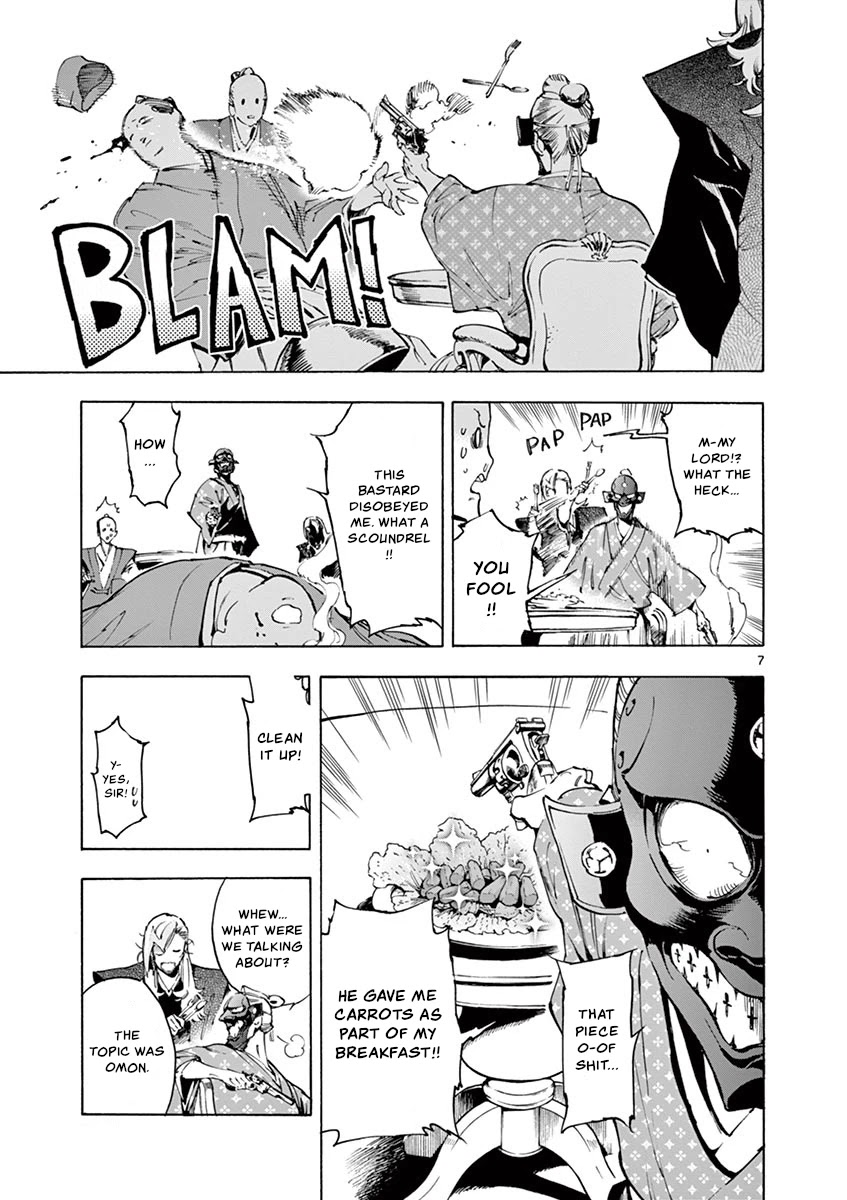 Renjou Desperado Chapter 18 page 7 - Chapter 18: Black-haired Yasha