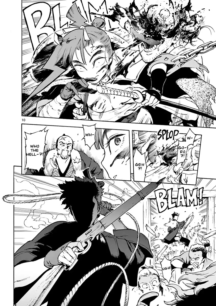 Renjou Desperado Chapter 2 page 10 - Chapter 2: The Girl and The Villain, Twenty Mile Race