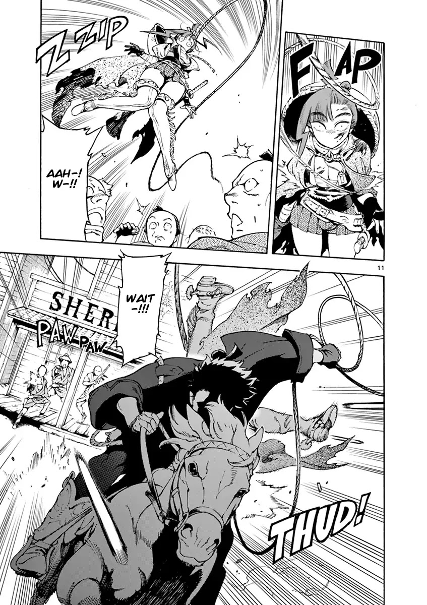 Renjou Desperado Chapter 2 page 11 - Chapter 2: The Girl and The Villain, Twenty Mile Race