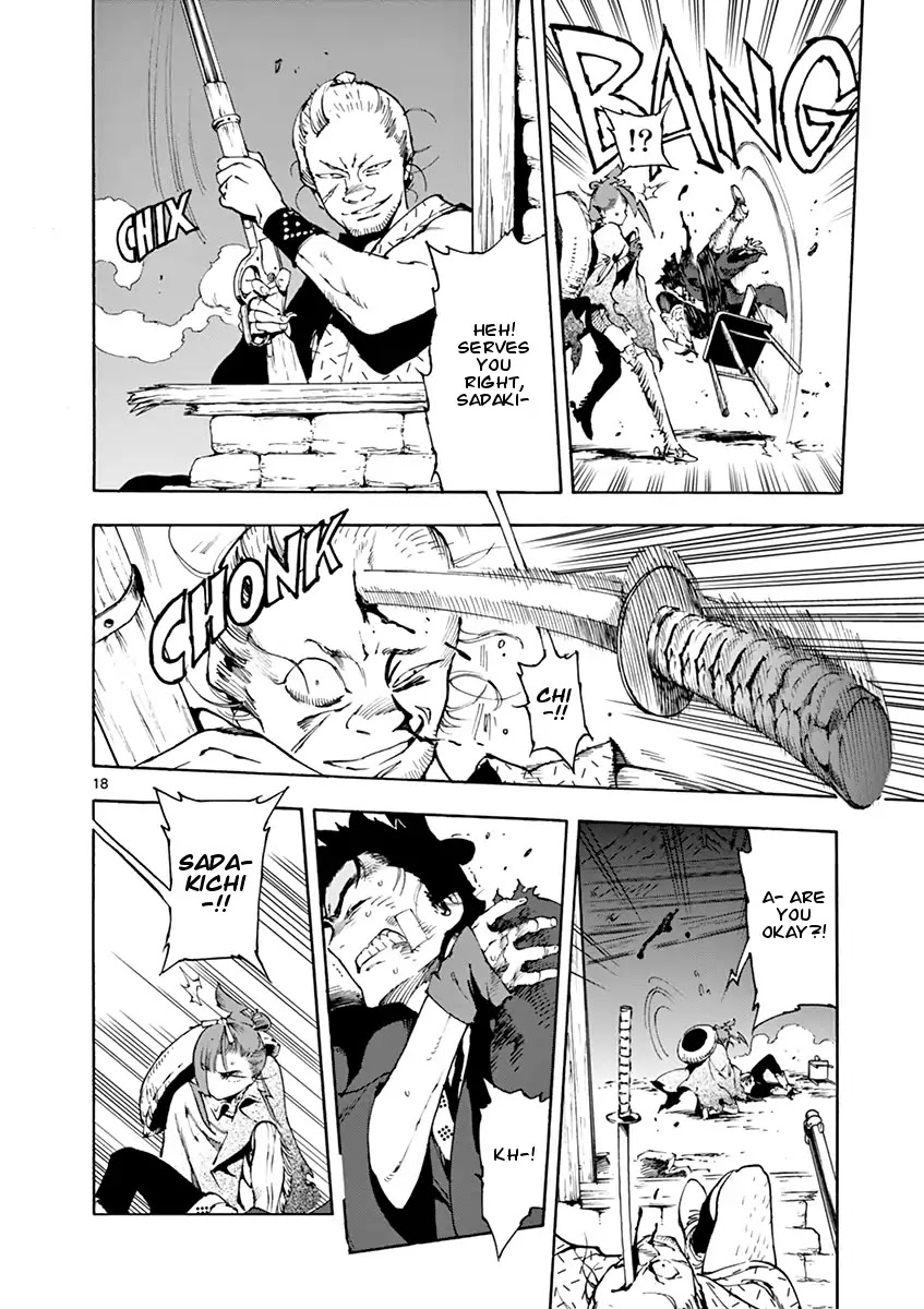Renjou Desperado Chapter 2 page 18 - Chapter 2: The Girl and The Villain, Twenty Mile Race