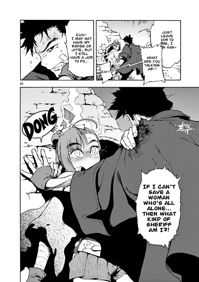 Renjou Desperado Chapter 2 page 20 - Chapter 2: The Girl and The Villain, Twenty Mile Race