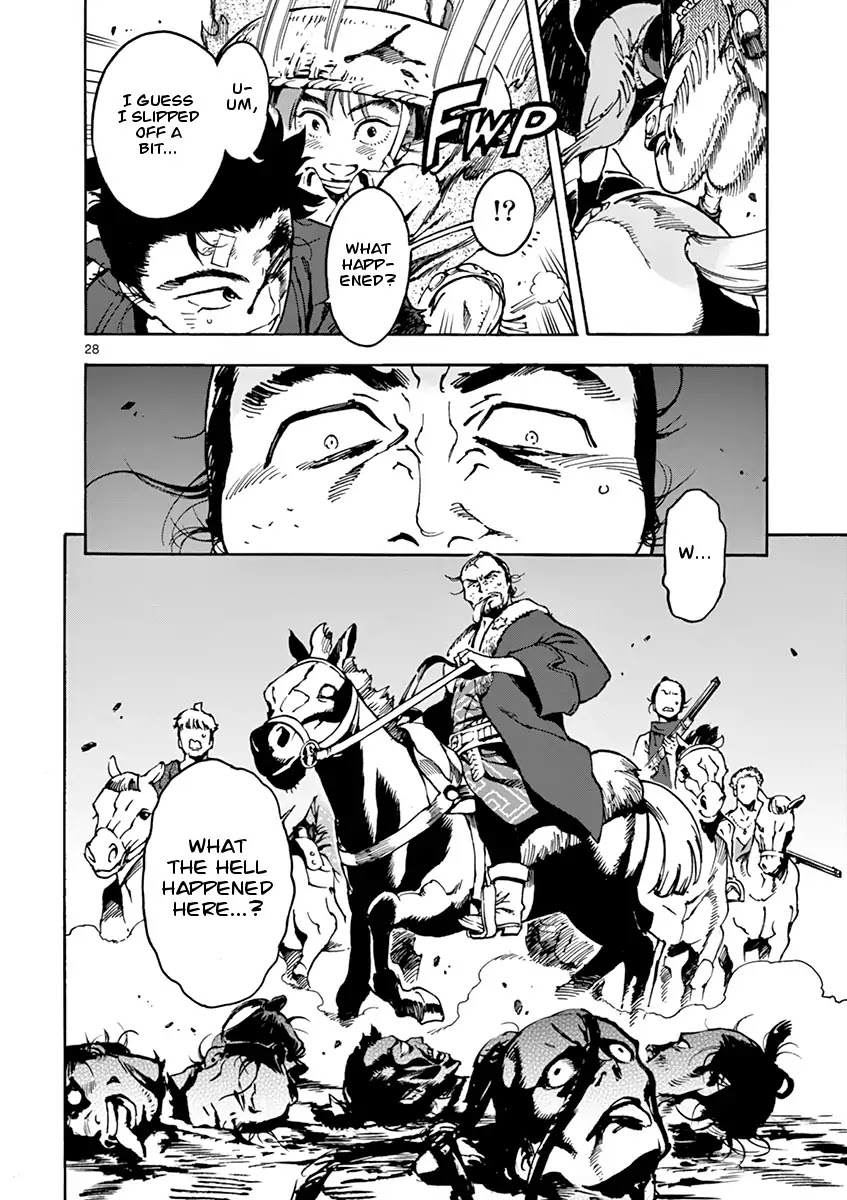 Renjou Desperado Chapter 2 page 28 - Chapter 2: The Girl and The Villain, Twenty Mile Race