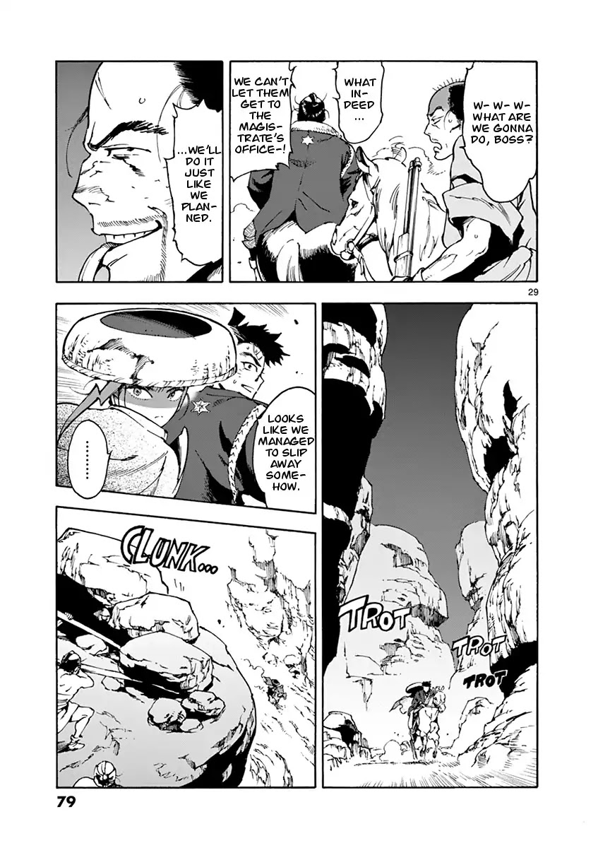 Renjou Desperado Chapter 2 page 29 - Chapter 2: The Girl and The Villain, Twenty Mile Race
