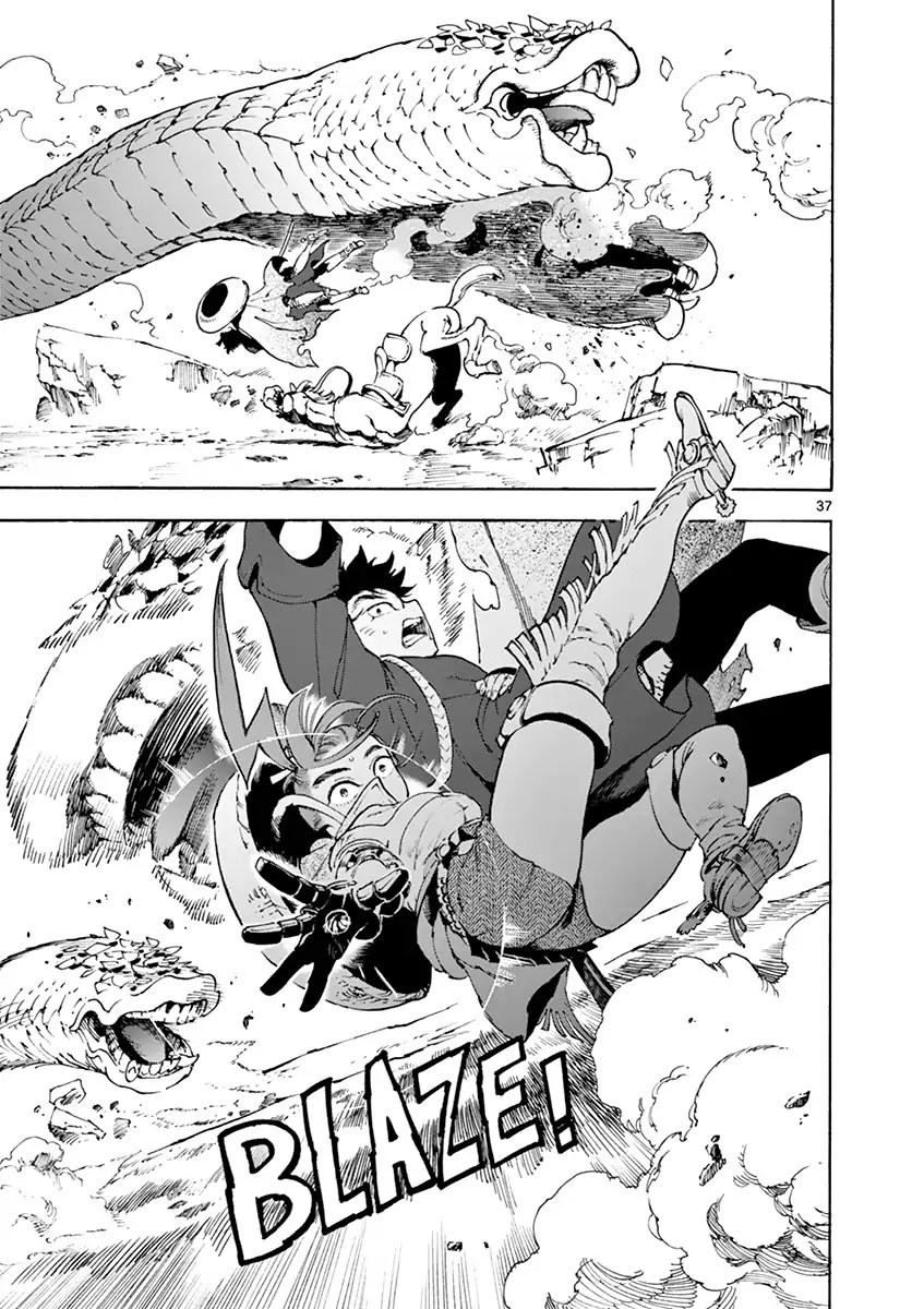 Renjou Desperado Chapter 2 page 37 - Chapter 2: The Girl and The Villain, Twenty Mile Race