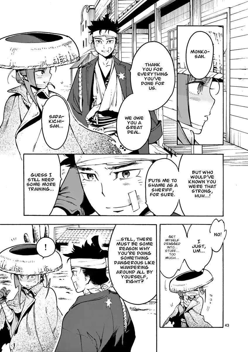 Renjou Desperado Chapter 2 page 42 - Chapter 2: The Girl and The Villain, Twenty Mile Race