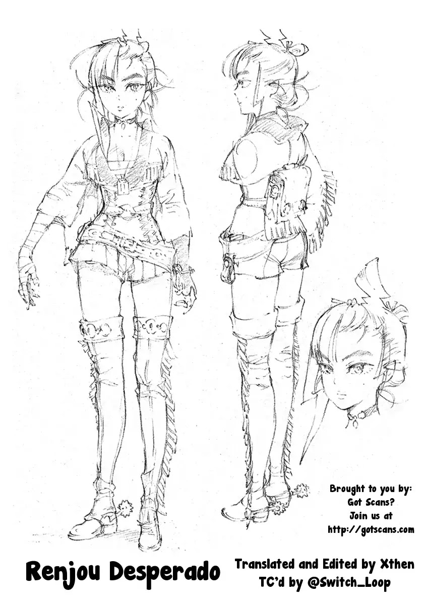 Renjou Desperado Chapter 2 page 46 - Chapter 2: The Girl and The Villain, Twenty Mile Race