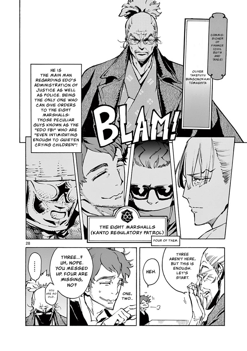 Renjou Desperado Chapter 22 page 28 - Chapter 22: Stargazing Lord: Final Scene ~ Back On Topic