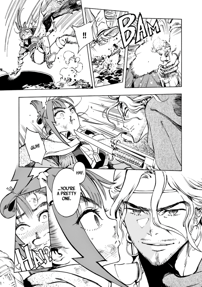Renjou Desperado Chapter 3 page 14 - Chapter 3: The reckless girl and the train thieves
