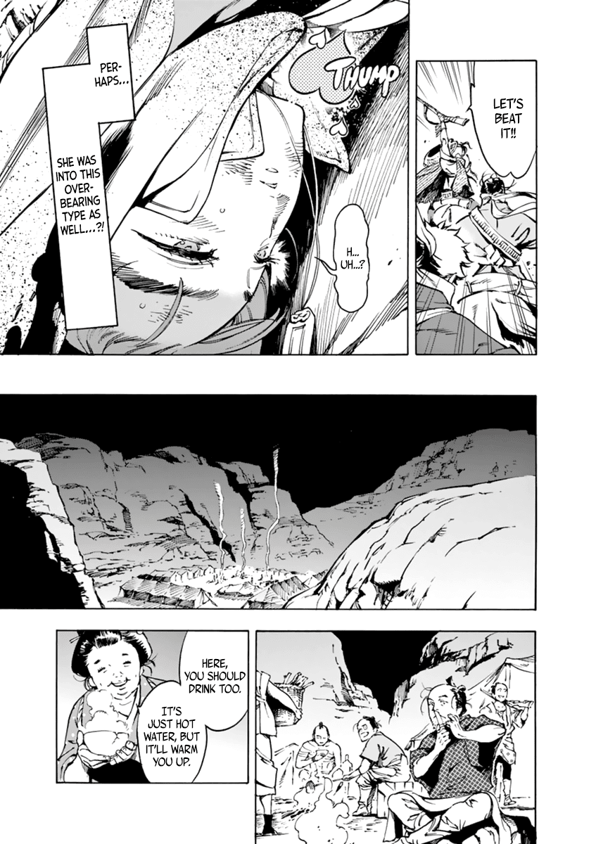 Renjou Desperado Chapter 3 page 16 - Chapter 3: The reckless girl and the train thieves