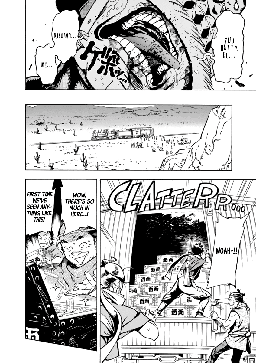 Renjou Desperado Chapter 3 page 36 - Chapter 3: The reckless girl and the train thieves