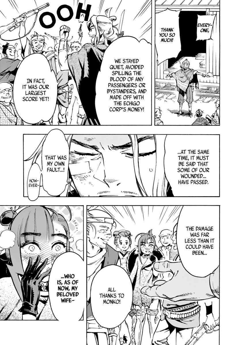 Renjou Desperado Chapter 3 page 37 - Chapter 3: The reckless girl and the train thieves