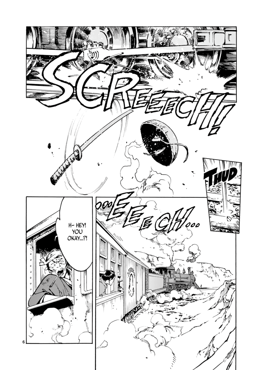 Renjou Desperado Chapter 3 page 5 - Chapter 3: The reckless girl and the train thieves