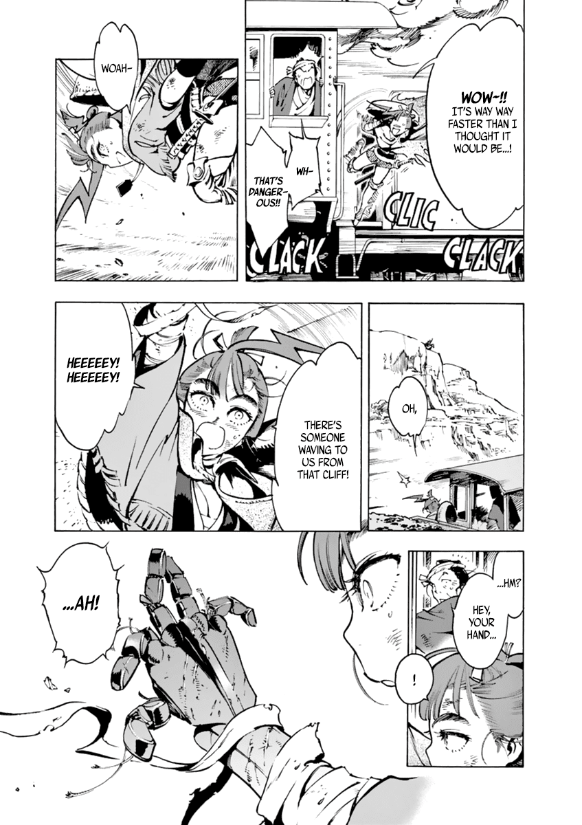 Renjou Desperado Chapter 3 page 8 - Chapter 3: The reckless girl and the train thieves