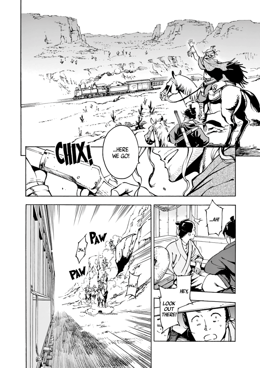 Renjou Desperado Chapter 3 page 9 - Chapter 3: The reckless girl and the train thieves
