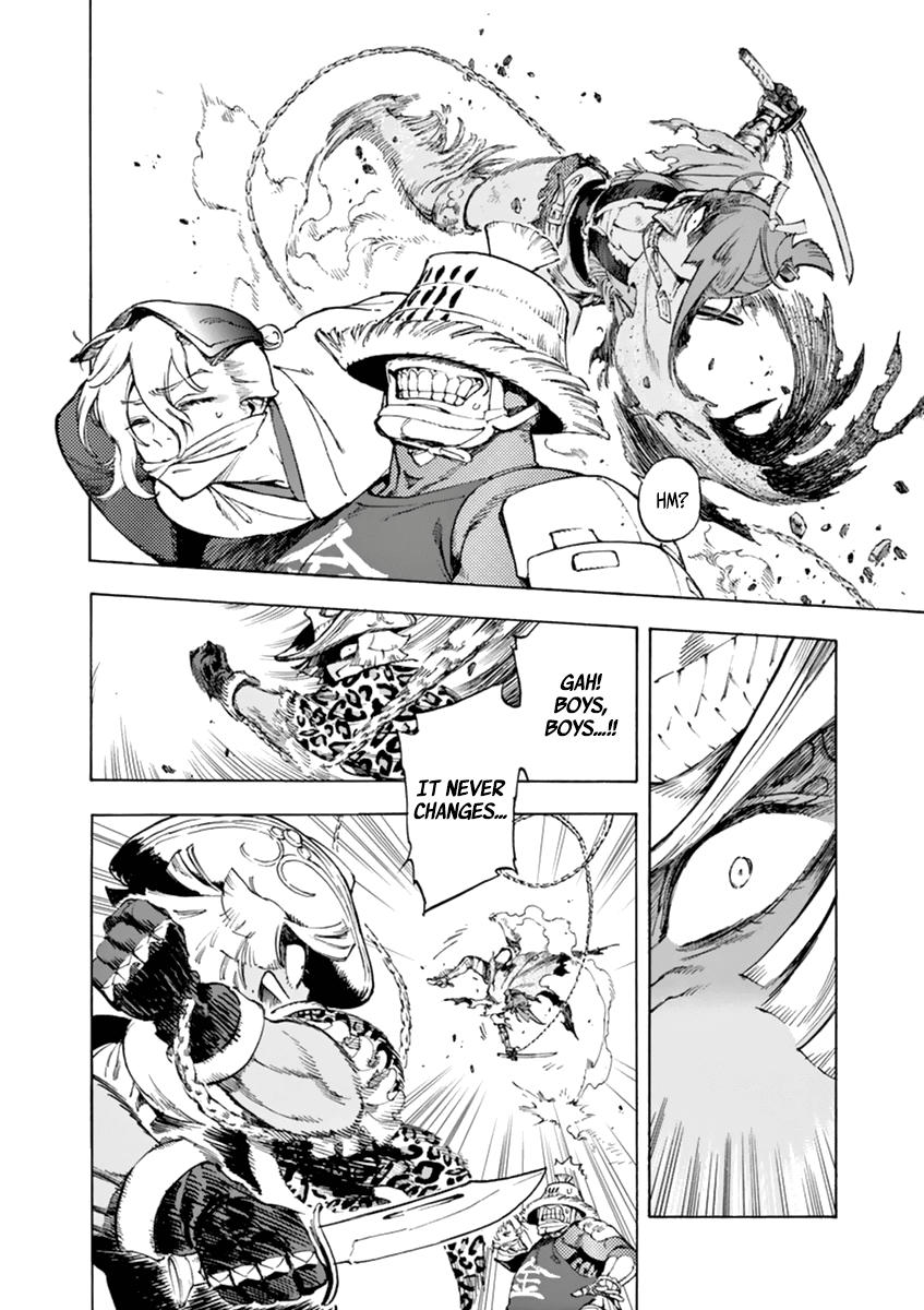 Renjou Desperado Chapter 5 page 13 - Chapter 5: The lover girl and the fisticuffs girl (part 2)