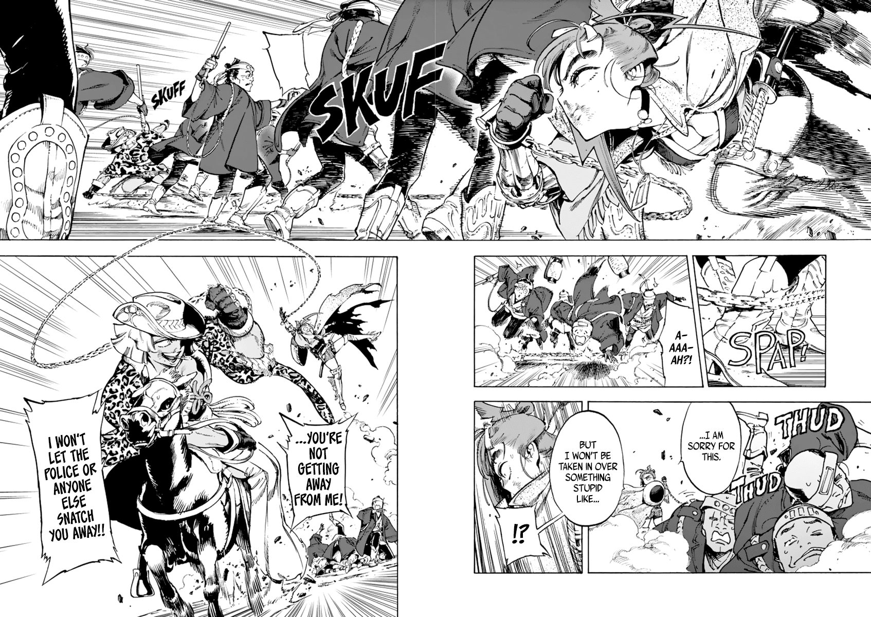 Renjou Desperado Chapter 5 page 8 - Chapter 5: The lover girl and the fisticuffs girl (part 2)