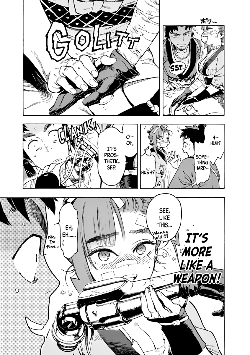 Renjou Desperado Chapter 6 page 21 - Chapter 6: The wandering girl and the disguise, part 1