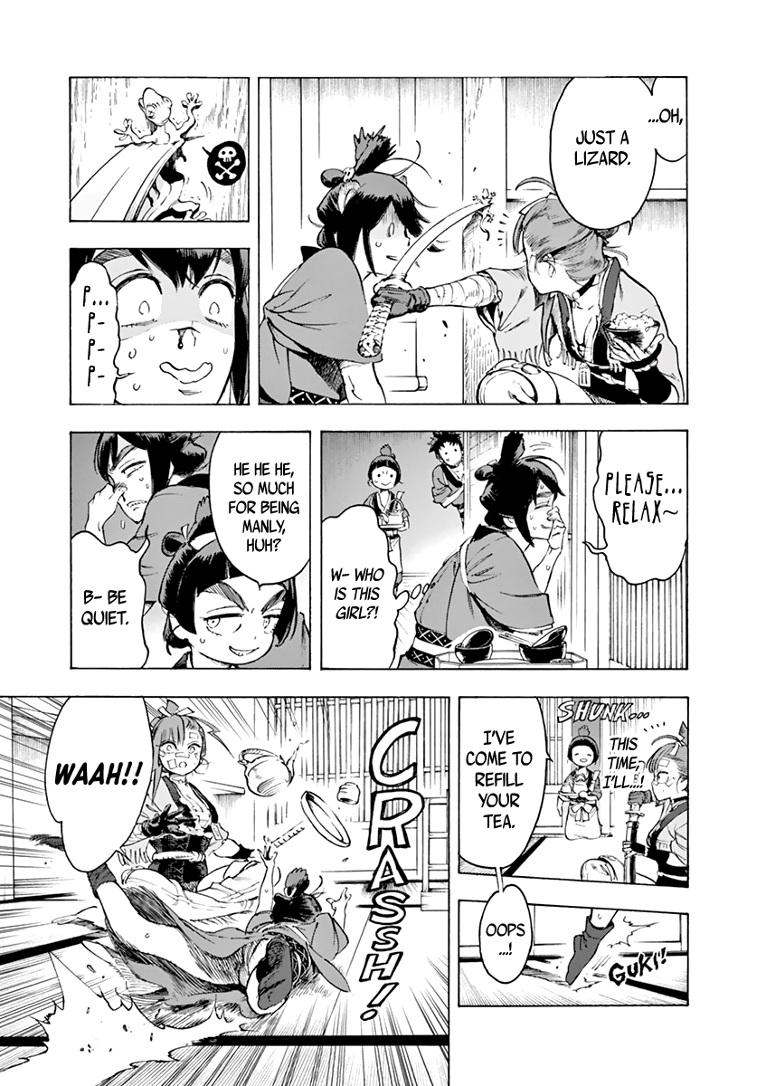 Renjou Desperado Chapter 6 page 27 - Chapter 6: The wandering girl and the disguise, part 1