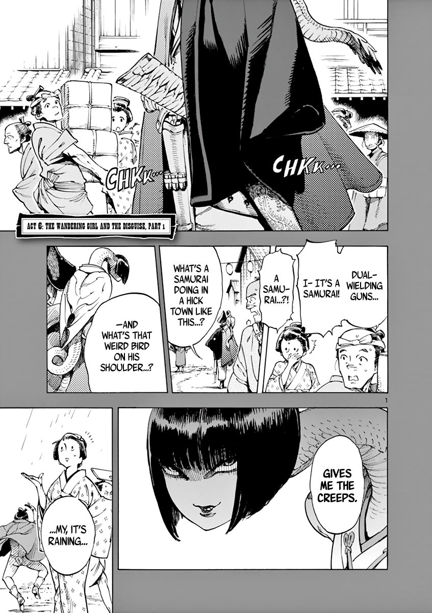 Renjou Desperado Chapter 6 page 5 - Chapter 6: The wandering girl and the disguise, part 1