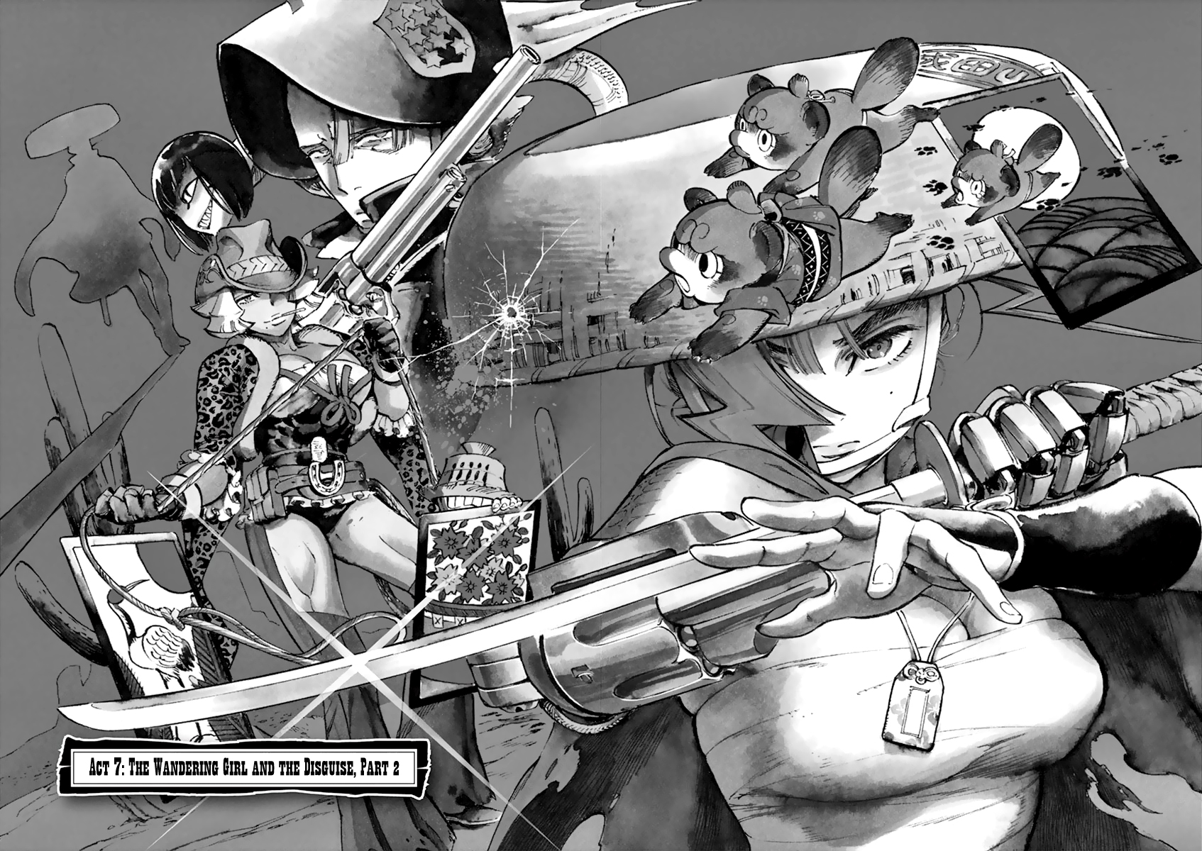 Renjou Desperado Chapter 7 page 2 - Chapter 7: The wandering girl and the disguise, part 2