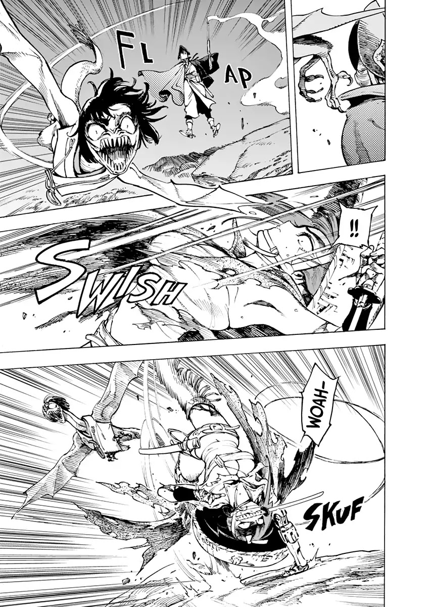 Renjou Desperado Chapter 8 page 13 - Chapter 8: The wandering girl and the disguise, Finale
