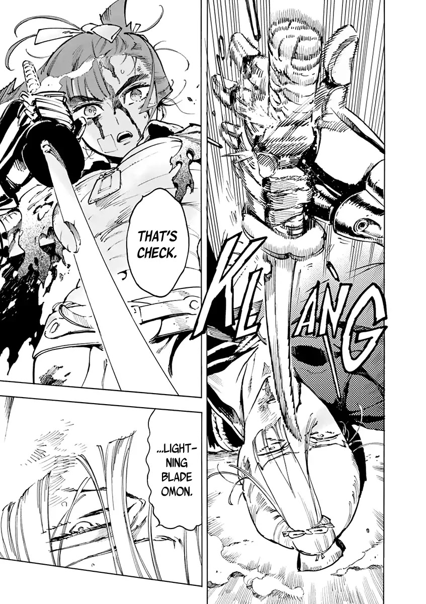 Renjou Desperado Chapter 8 page 29 - Chapter 8: The wandering girl and the disguise, Finale