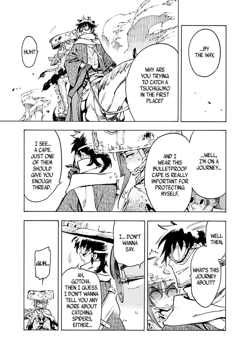 Renjou Desperado Chapter 9 page 13 - Chapter 9: Spider Silk Rendezvous, Part 1