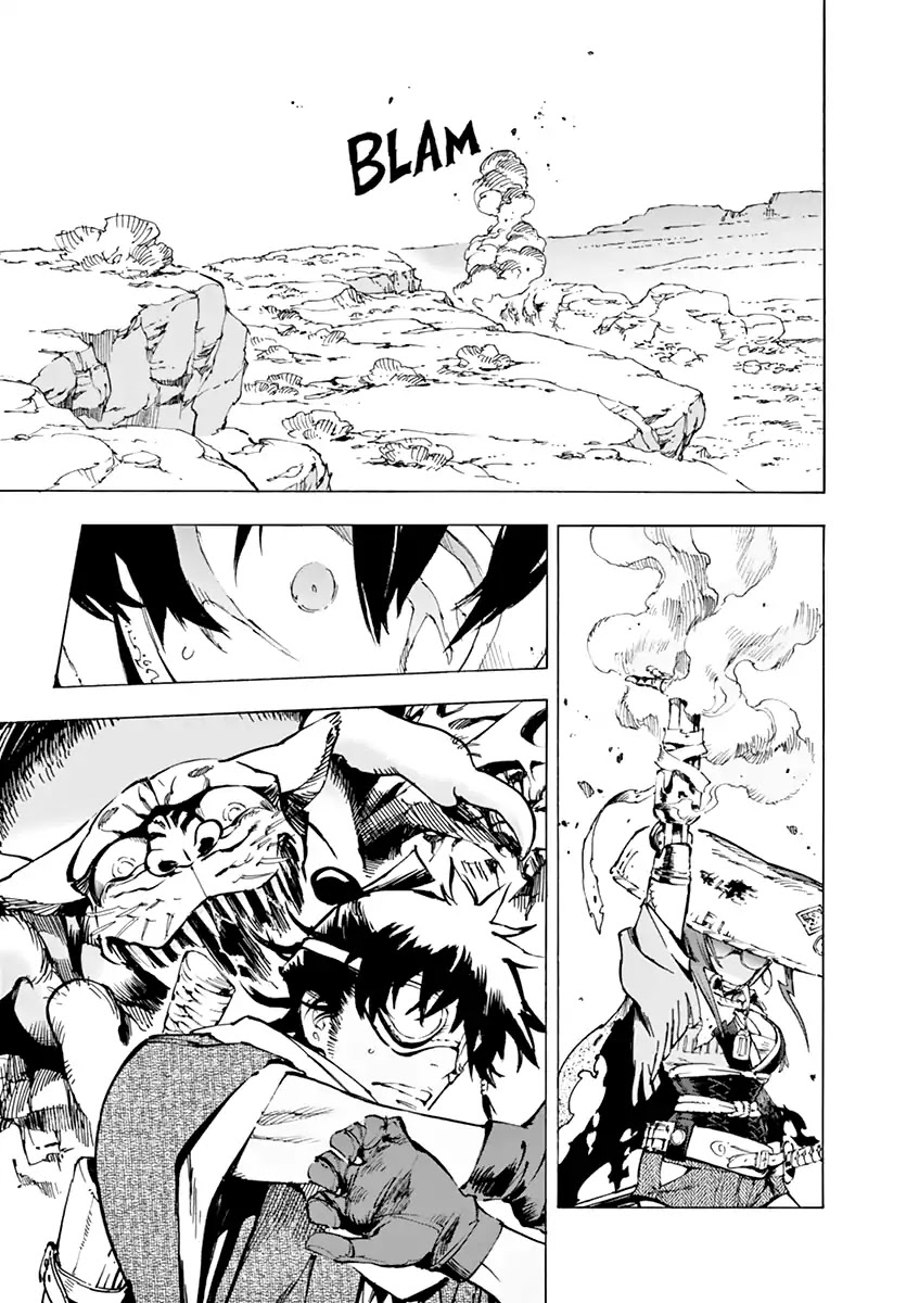 Renjou Desperado Chapter 9 page 21 - Chapter 9: Spider Silk Rendezvous, Part 1