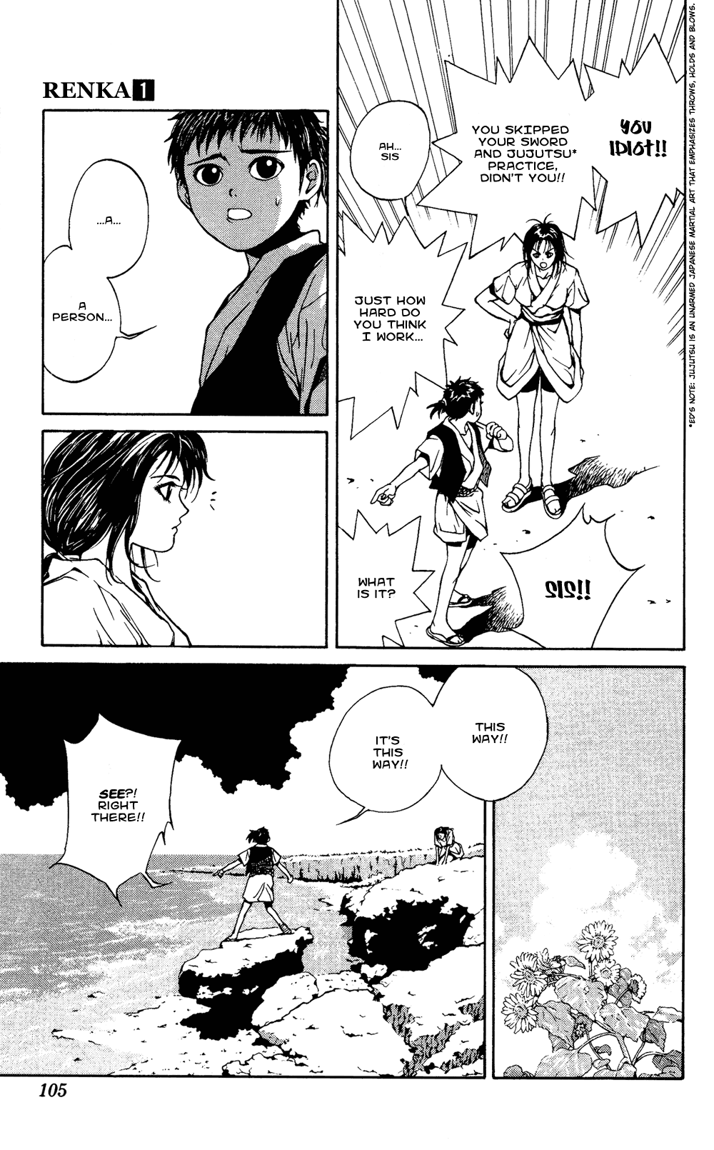 Renka Chapter 2.2 page 10 - Chapter 2 v2 : Nothin' Gonna Take My Road Outta My Heart / The Winter Sunflower (1)