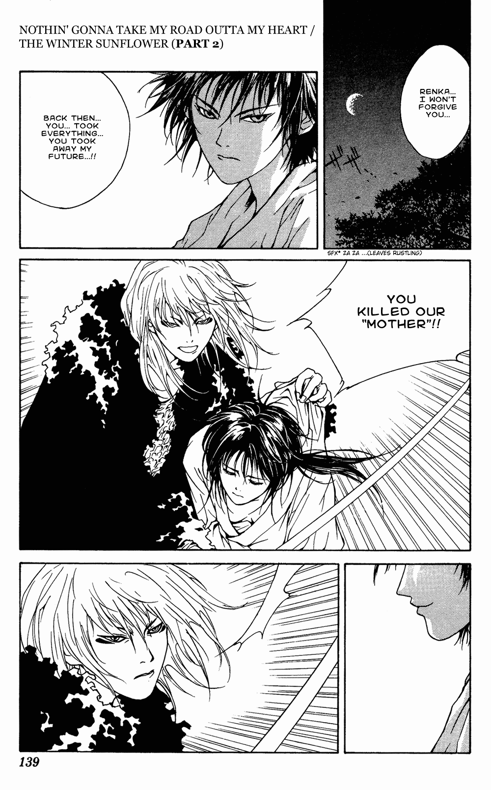 Renka Chapter 3.2 page 1 - Chapter 3 v2 : Nothin' Gonna Take My Road Outta My Heart / The Winter Sunflower (2)...