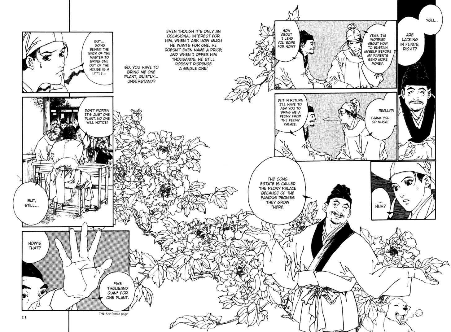 Rensen - Hana no Koe Yowa Chapter 1 page 11 - Chapter 1 : Heaven's Defective Web